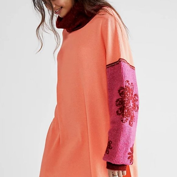 Free People Sweaters - Free People Intimately Oversized Cozy Sweater Sweatshirt Peach Size XS NEW $148